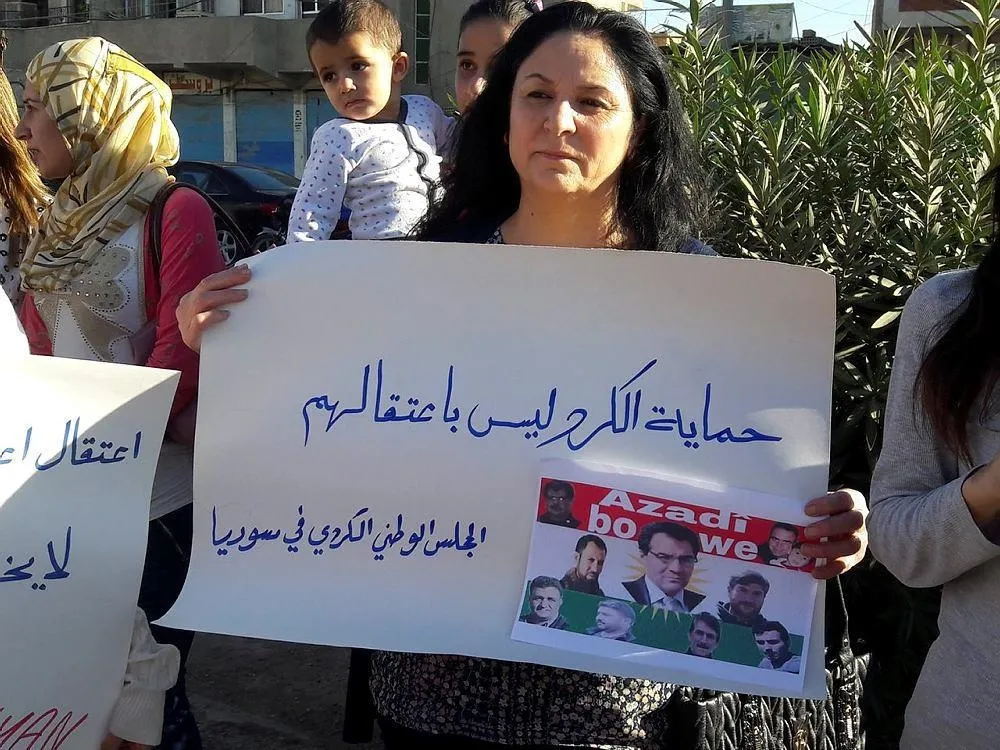 Terör örgütü PYD'nin zulmüne büyük tepki-1