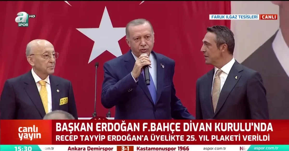 Başkan Erdoğan'dan Ali Koç'un davetine yanıt