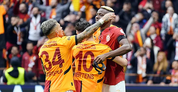 Zirvenin tek sahibi! Galatasaray Samsunspor'u 3-2 yendi