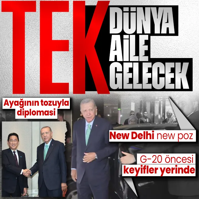 Başkan Recep Tayyip Erdoğan G-20 Liderler Zirvesi için Hindistanda! Japonya Başbakanı Fumioyu kabul etti