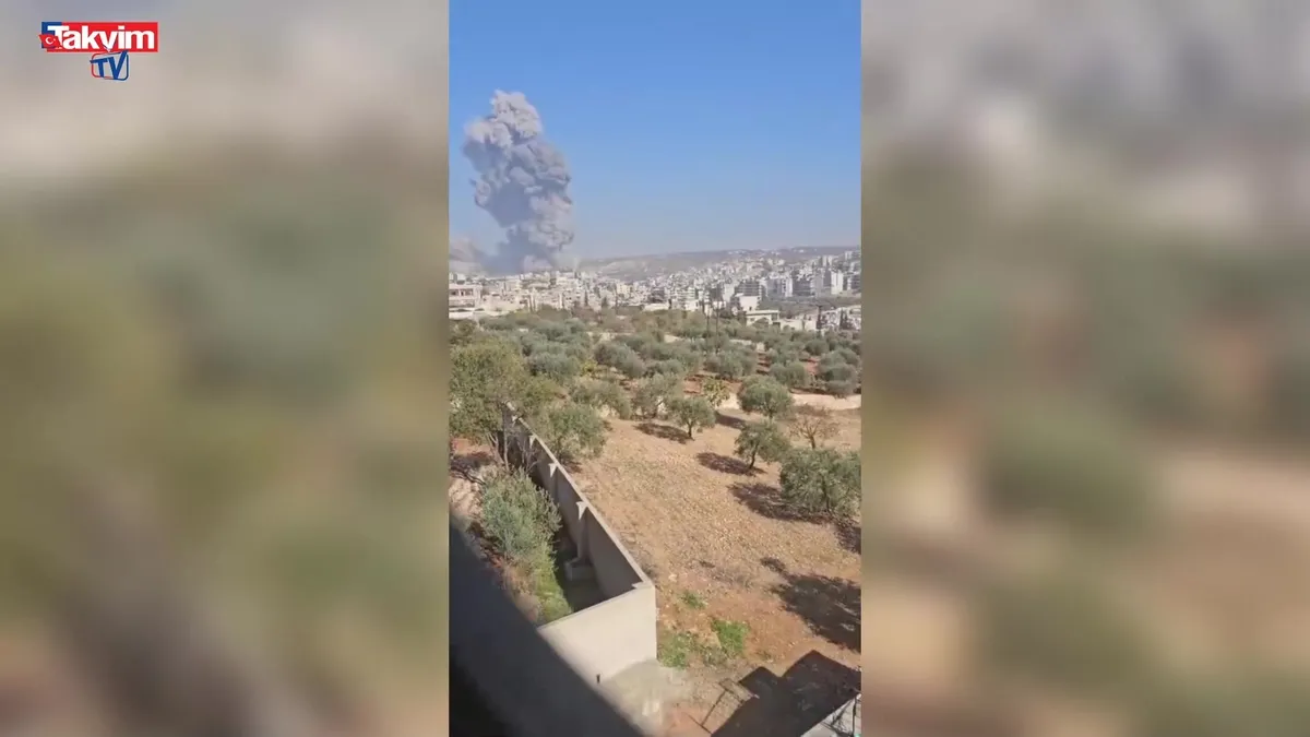 Son dakika... Suriye'nin İdlib ilinde patlama!