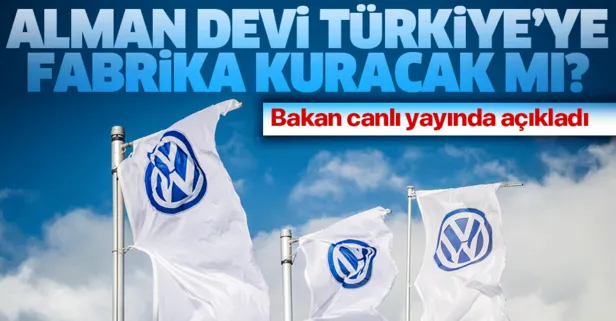 Ticaret Bakanı Ruhsar Pekcan’dan Volkswagen hakkında çok önemli açıklama! Volkswagen Türkiye’ye fabrika kuracak mı?