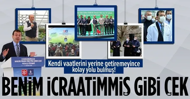 CHP’li İBB Başkanı Ekrem İmamoğlu AK Parti’nin icraatlerini yeniden açıyor!