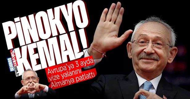 Son dakika: 7'li koalisyonun Cumhurbaşkanı adayı Kemal Kılıçdaroğlu'nun "Avrupa'ya 3 ayda vize" vaadi balon çıktı! Almanya yalanladı
