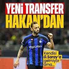 Galatasaray’ın yeni transferi Hakan Çalhanoğlu’dan! Kendi gelmiyor ama...