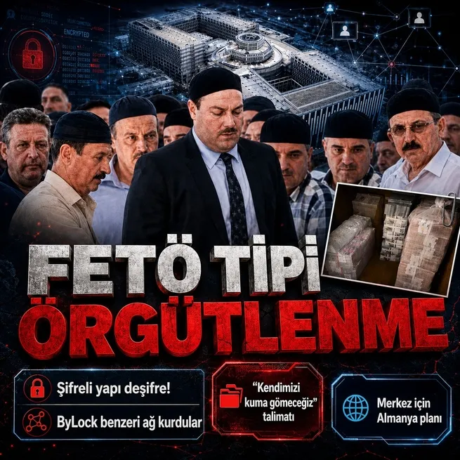 Süleymancıların lideri Alihan Kurişin FETÖvari yapılanması deşifre! ByLock benzeri haberleşme ağı... Şifreli çantalar