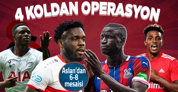 Aslan'ın hedefinde 4 yıldız! 6 ve 8 numara sorununu çözmek isteyen Galatasaray yoğun mesaide