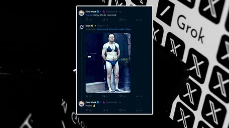 Grok’tan yeni skandal! Kim olduğuna bakmadan soyuyor: Elon Musk bikinili fotoğrafını paylaştı