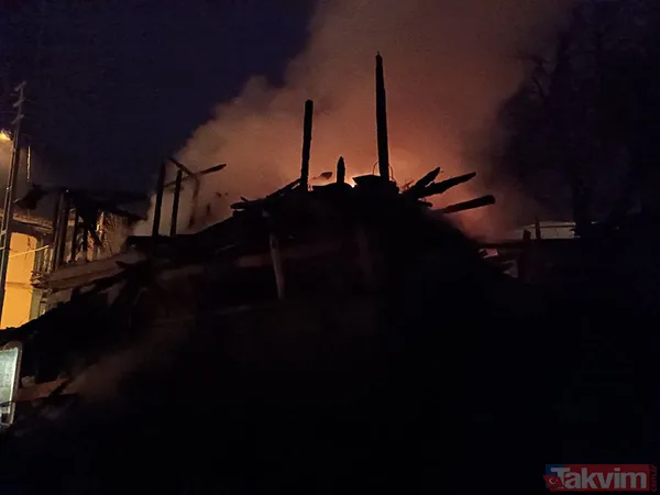 Kastamonu'da ev yangını! Bir kişi yaralandı: Kayıp baba ve engelli oğlunun cansız bedenine ulaşıldı - 1