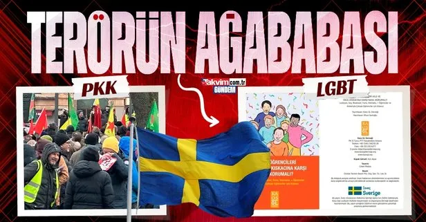 Hem PKK hem LGBT terörünün hamisi İsveç: Kirli derneklere propaganda için milyonlar aktardılar