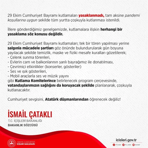 Kandil'deki müttefiklerinden çekinen CHP'nin Cumhuriyet Bayramı'nı kutlamaya niyeti yok! "Kutlamalar yasaklandı" yalanına sarıldılar-1