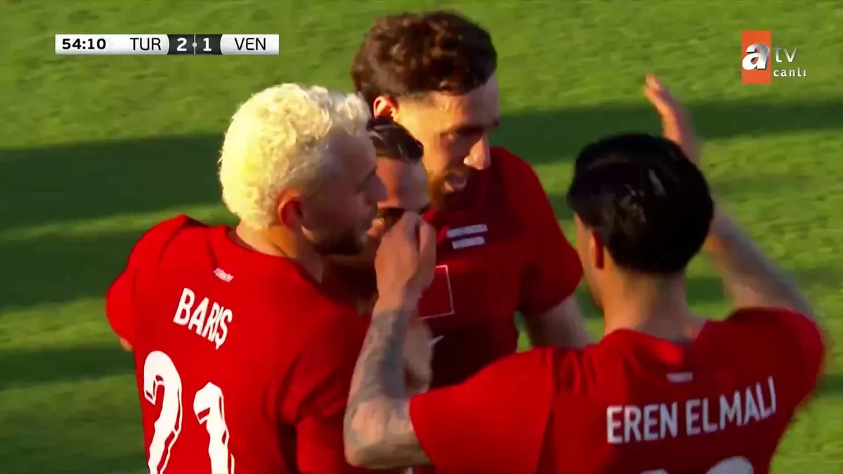 Venezuela 1-2 Türkiye | GOL Yunus Akgün
