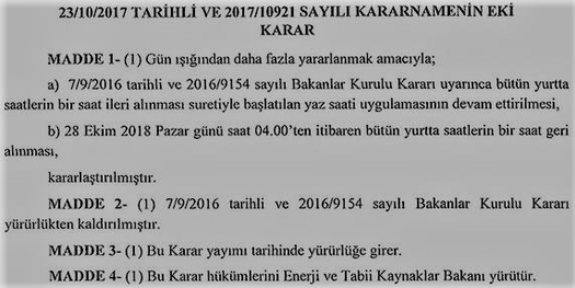 2018 Kış saati uygulaması ne zaman başlayacak? İşte saatlerin geri alınacağı o tarih-4