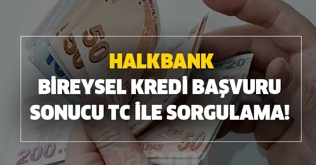 Halkbank Online Kredi Basvuru Sonuclari Halkbank Bireysel Kredi Basvuru Sonucu Tc Ile Sorgulama Takvim