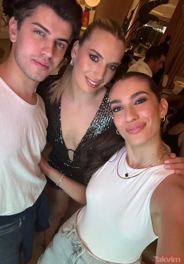 Filenin Sultanları partide! Cansu Özbay'ın doğum gününe Zehra Güneş'in dekoltesi damgasını vurdu "Napıyorsun Zehra" - 6