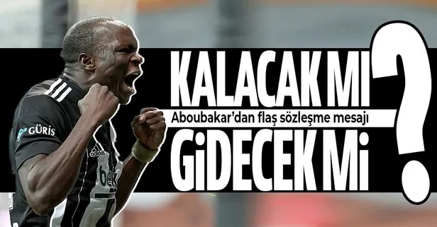 Beşiktaş’ın golcüsü Vincent Aboubakar’dan flaş sözleşme açıklaması