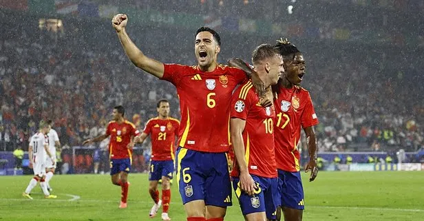 İspanyollar EURO 2024’te doludizgin devam ediyor! İspanya Gürcistan’ı 4-1 yenerek çeyrek finale yükseldi... İşte atılan goller