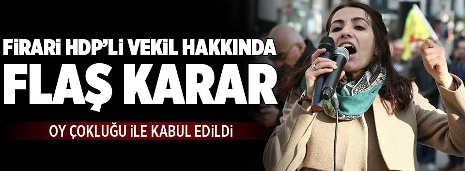 Tuğba Hezer Öztürk hakkında flaş karar
