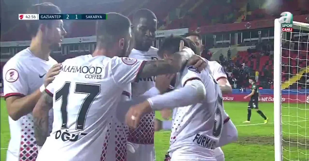 GOL | Gaziantep FK 2-1 Sakaryaspor