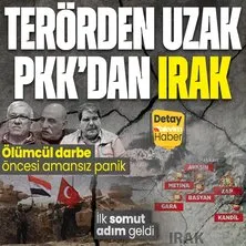 Terörden uzak PKK’dan ’Irak’ | Bağdat’tan sınır hattına asker Zaho’ya üsler! Kandil’e ’ölümcül darbe’ öncesi elebaşları panik içinde