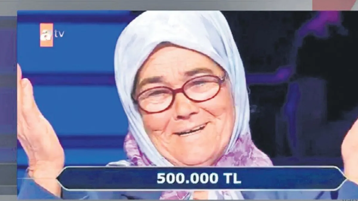 Habibe teyze 1 milyon TL'lik soruyu açtırdı!
