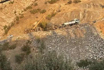 Şırnak'ta askeri araç devrildi: 2 yaralı