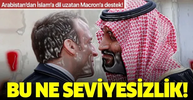 Suudi Arabistan’dan İslam'ı hedef alan Fransa'ya destek!