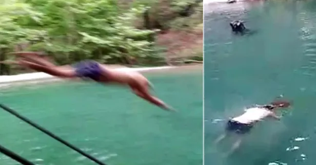 Taşa geldi, felç kaldı