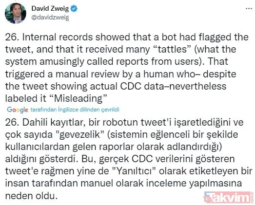 Elon Musk'tan 9. ve 10. Twitter ifşaatları! CIA, FBI ve Pentagon sansürü ifşa oldu: Dikkat çeken Kovid-19 detayı - 43