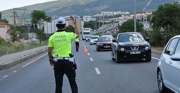 Polisten 81 ilde hız denetimi