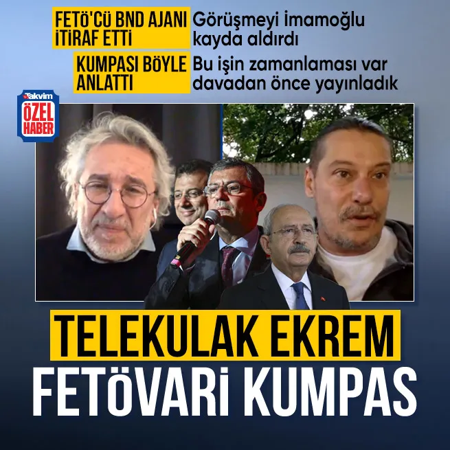 FETÖ-BNDci Erk Acarerden Görüşmeyi İmamoğu kayda aldırdı itirafı! Kumpası böyle anlattı: Bu işin zamanlaması var davadan önce yayınladık