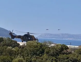 Akdeniz’den sıcak görüntüler! ATAK helikopterleri bölgede