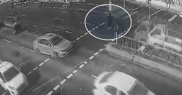 Eyüpsultan'da korkunç kaza kamerada! Üniversite öğrencisi, kırmızı ışıkta durmayan aracın çarpması sonucu öldü