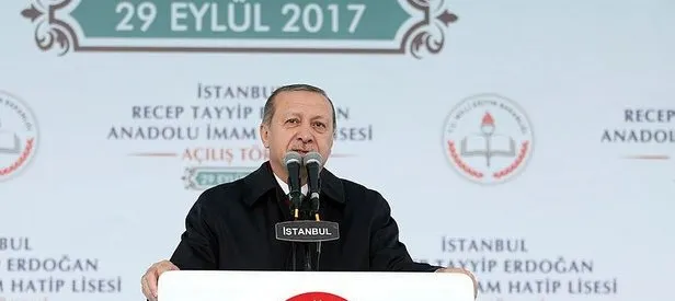 Erdoğan: İhanet şebekesine karşı umudumuzsunuz