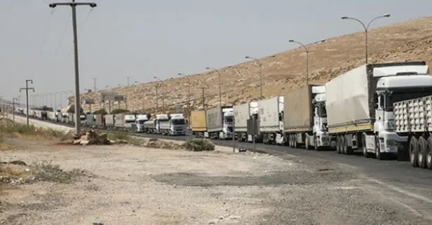 BM'den İdlib'e 22 tırlık insani yardım