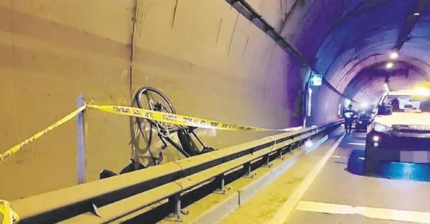 Tünelde kamyonun çarptığı Norveçli bisikletli hayatını kaybetti