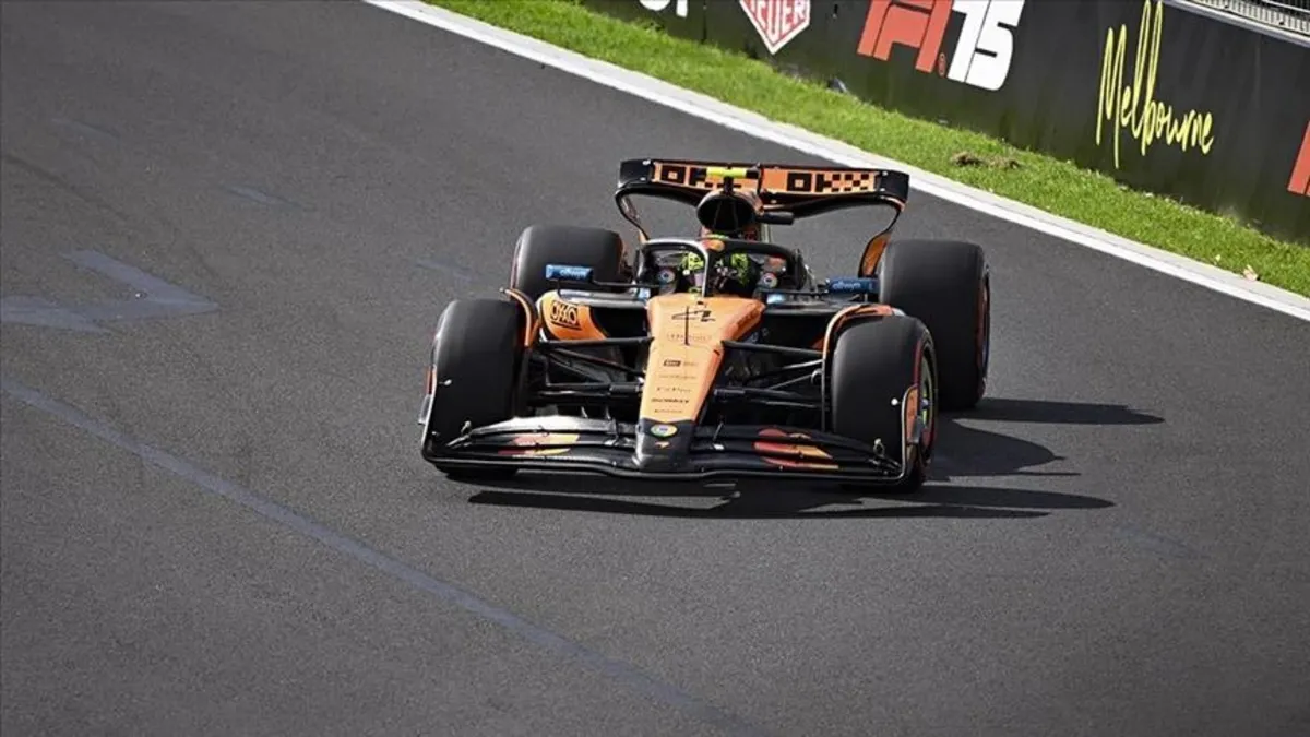 Formula 1'de sezonun ilk yarışı Lando Norris'in!