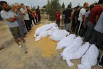 GAZZE MEZARLIĞA DÖNÜYOR | Katil İsrail'in saldırılarının 22. gününde kan donduran görüntüler! Resmen soykırım