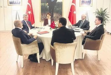 Masa yine karıştı