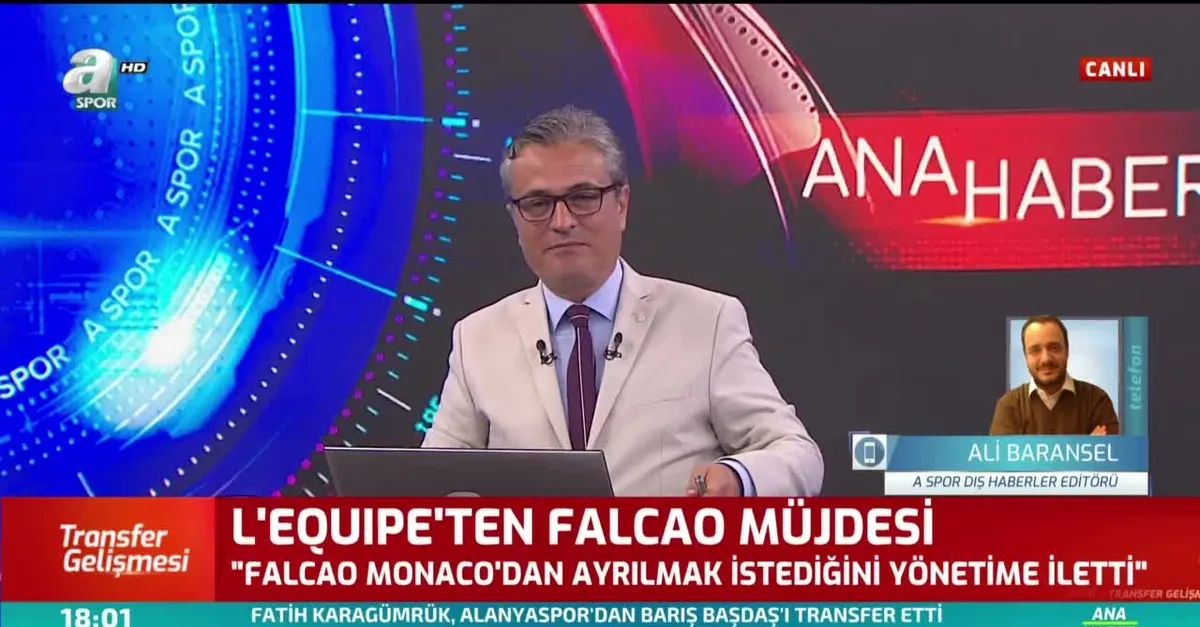 Falcao transferini Fransızlar duyurdu! Adım adım Galatasaray'a...