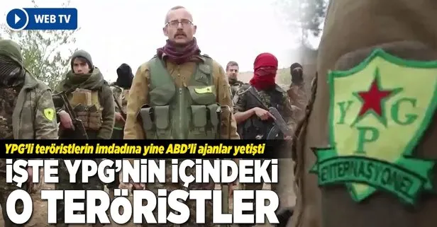 YPGli teröristleri ABDli ajanlar eğitiyor