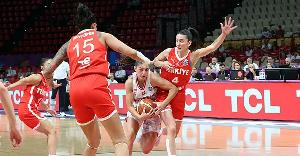 Potanın Perileri'nden ilk galibiyet! İsviçre - Türkiye: 67-91 | MAÇ SONUCU