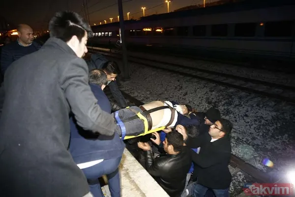 Son dakika: Ankara'da tren kazası! Yüksek Hızlı Tren ile banliyö treni çarpıştı - 5