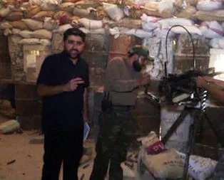 TRT ekibine canlı yayında keskin nişancı saldırısı!