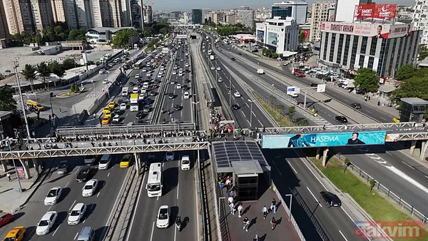 Kare kare kaos! İBB'den ödeme alamayan Özel Halk Otobüsleri kontak kapattı İstanbullu perişan oldu - 13