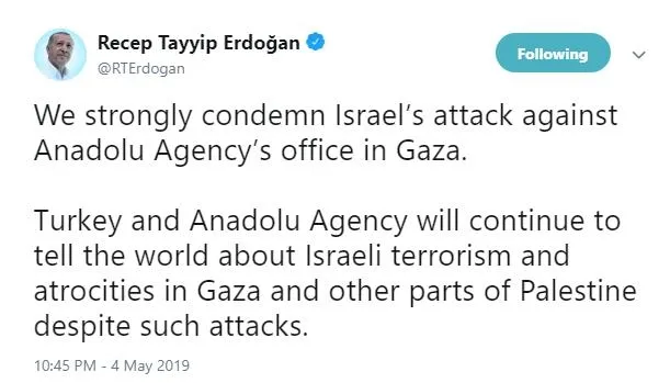 Başkan Erdoğan'dan AA'ya geçmiş olsun telefonu-1