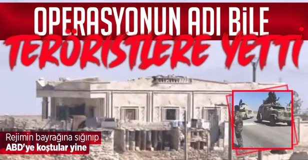 SON DAKİKA: YPG Münbiç'te bayraklarla rejimin gölgesine sığındı! ABD'nin verdiği silahlarla yığınak yapıyorlar