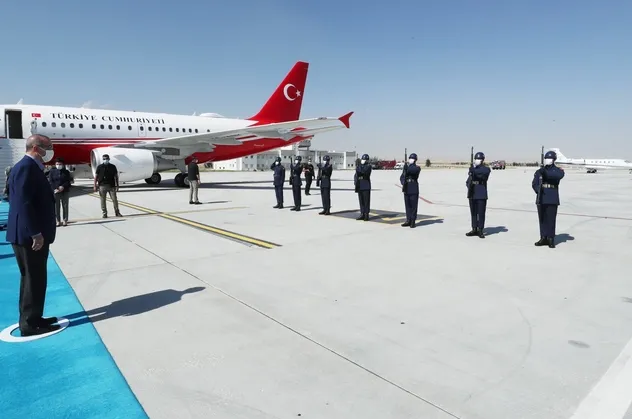 Son dakika: Başkan Erdoğan Konya Şehir Hastanesi'nin açılış töreni için Konya'da