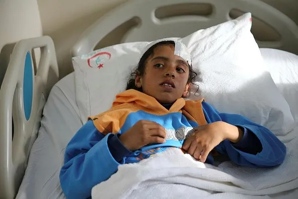 YPG'nin saldırısında yaralanan çocuklar Türkiye'de-9