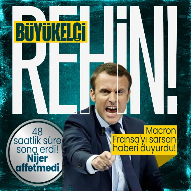 Nijer affetmedi! Fransa Cumhurbaşkanı Macron: Nijer Büyükelçimiz rehin alındı